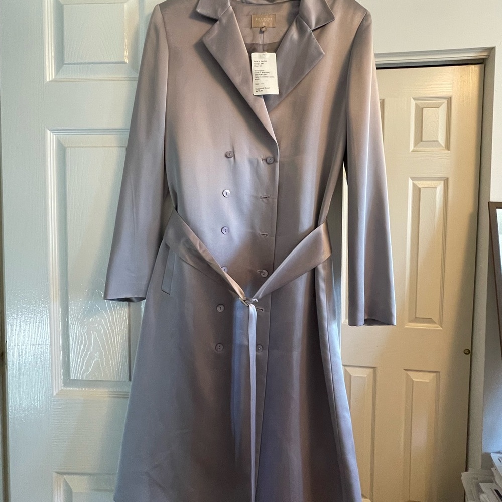 Bill Blass silk lady coat